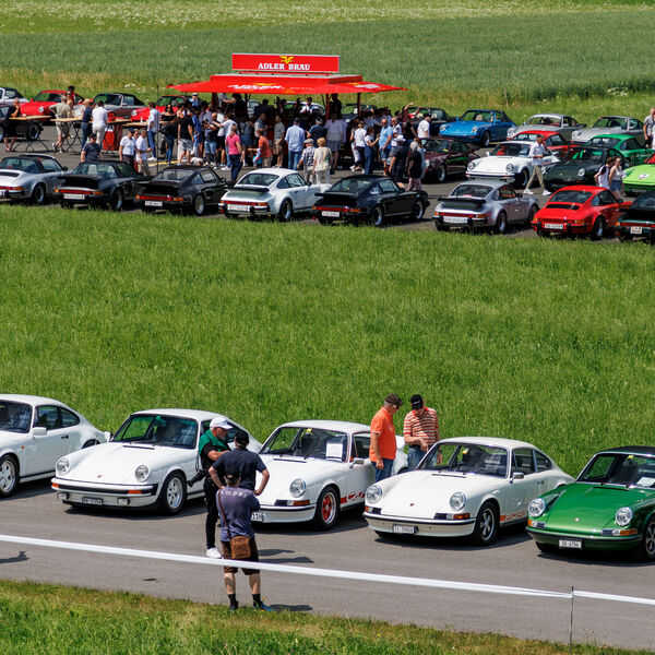 Porsche Festival in Mollis: Party hoch 2